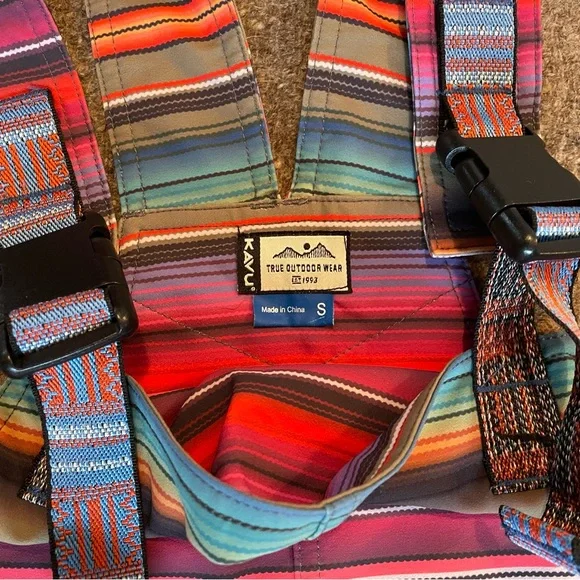 Kavu San Blas Sunrise Stripe Overalls - Picture 3 of 7